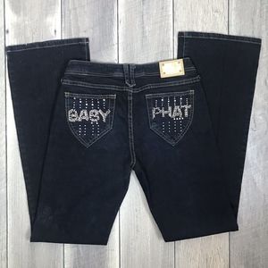 Baby Phat Embellished Bootcut Jeans